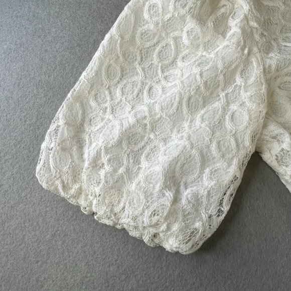 Walter Baker Caroline Dress Size 10 Ivory Lace New With Tag MIni - Picture 10 of 14